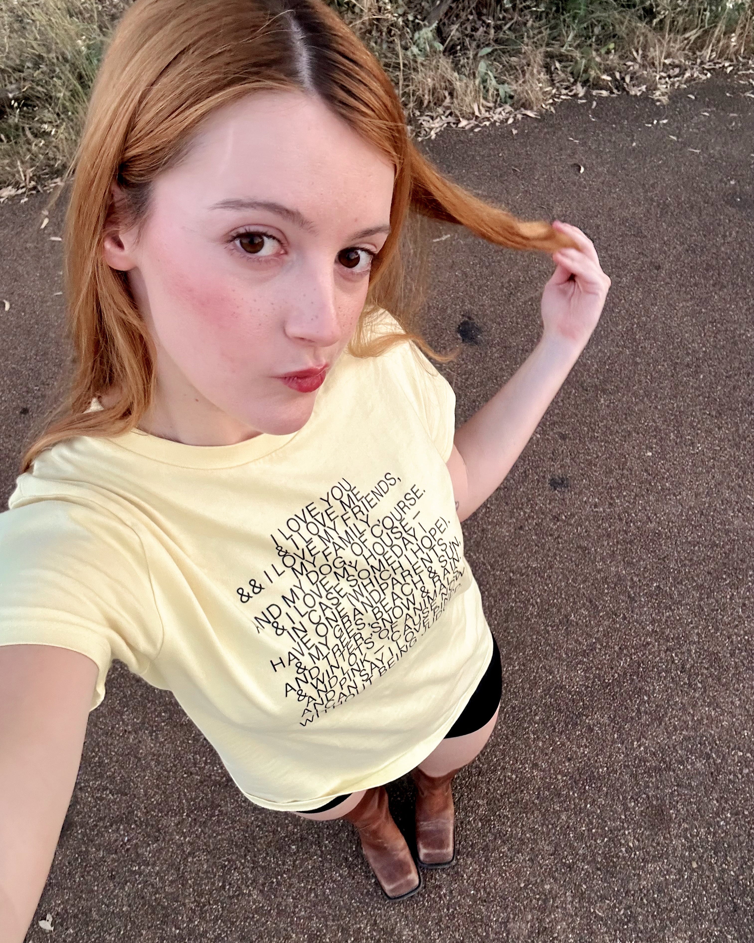 A Love Letter Baby Tee