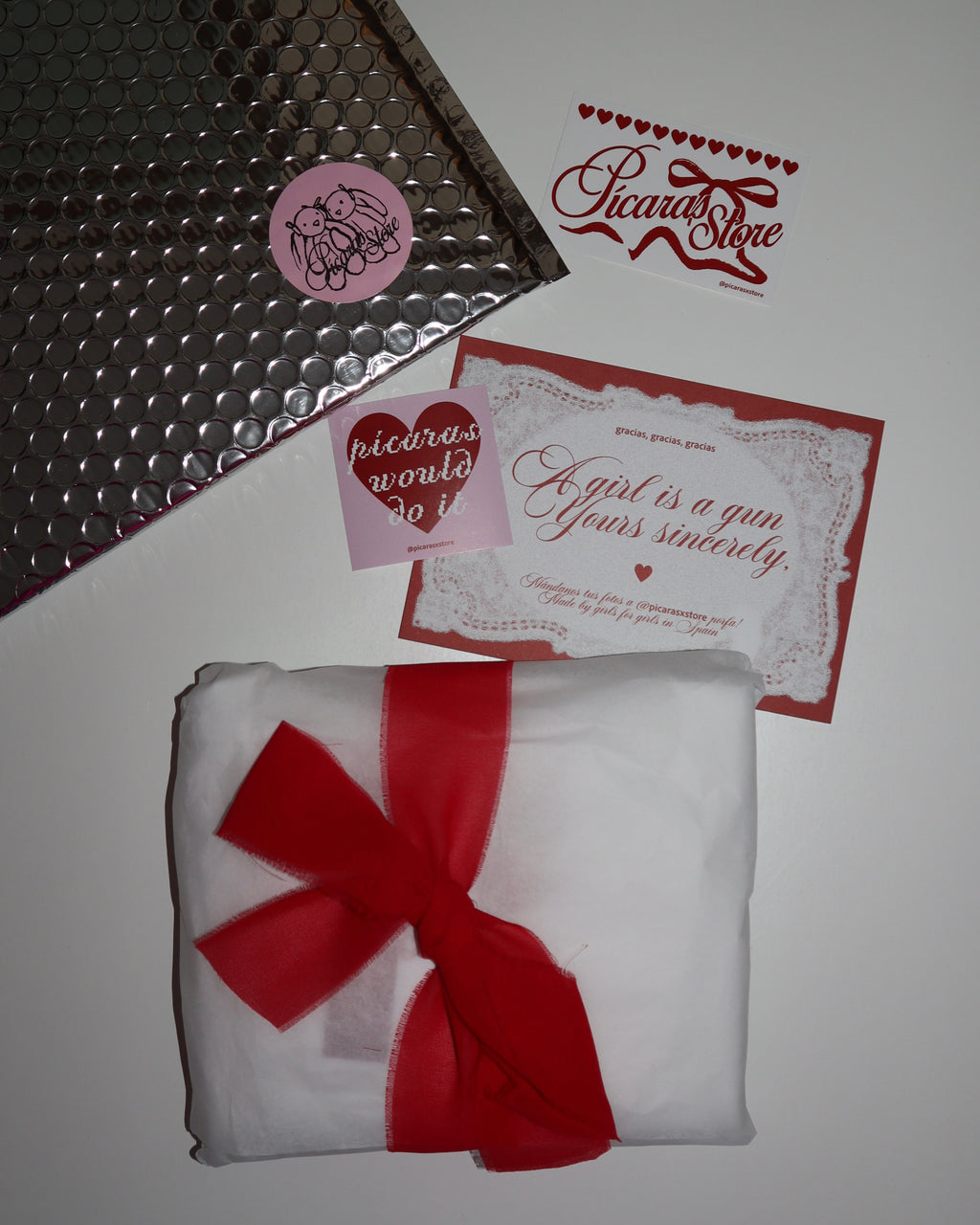 Pícaras Heart Baby Tee