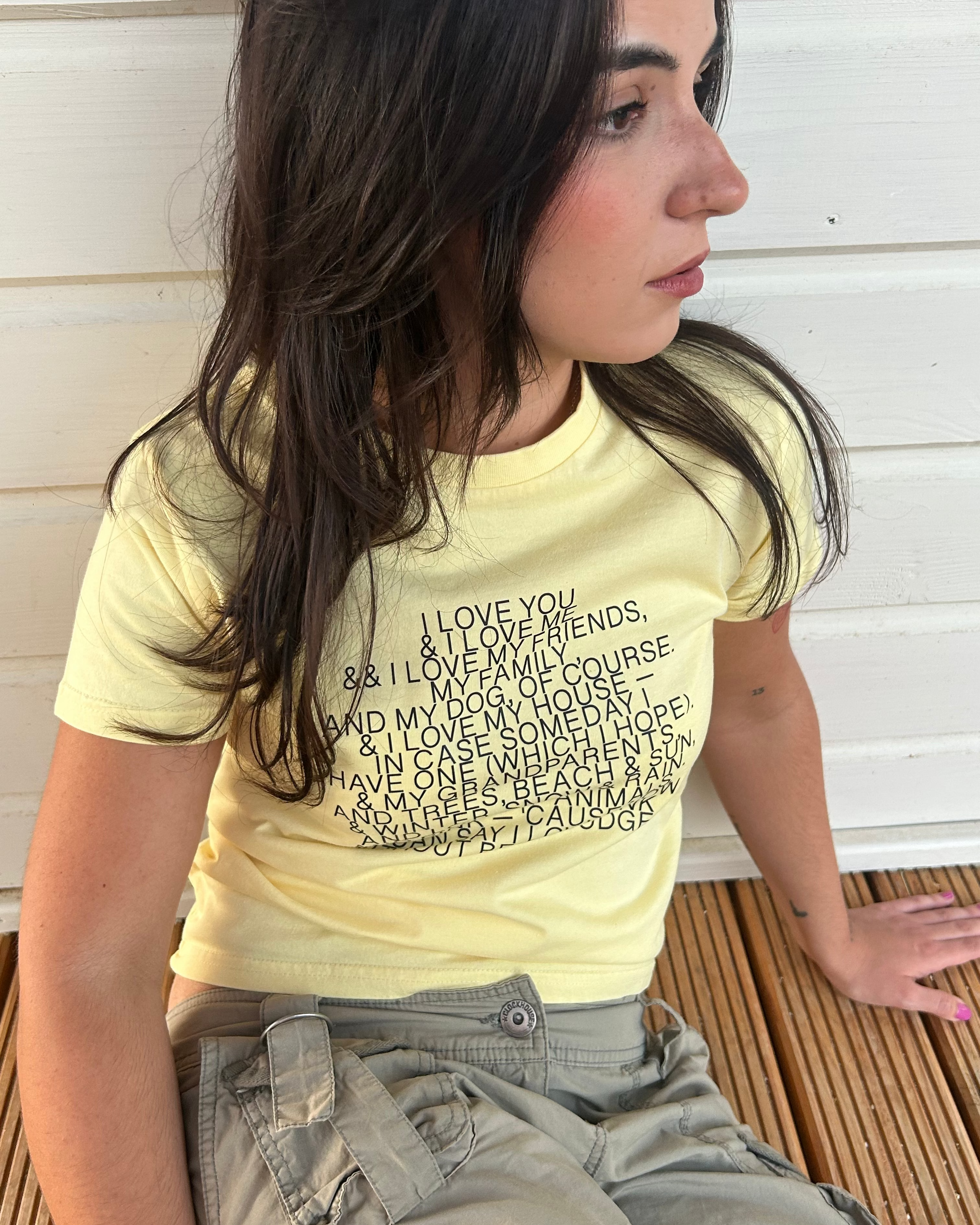 A Love Letter Baby Tee