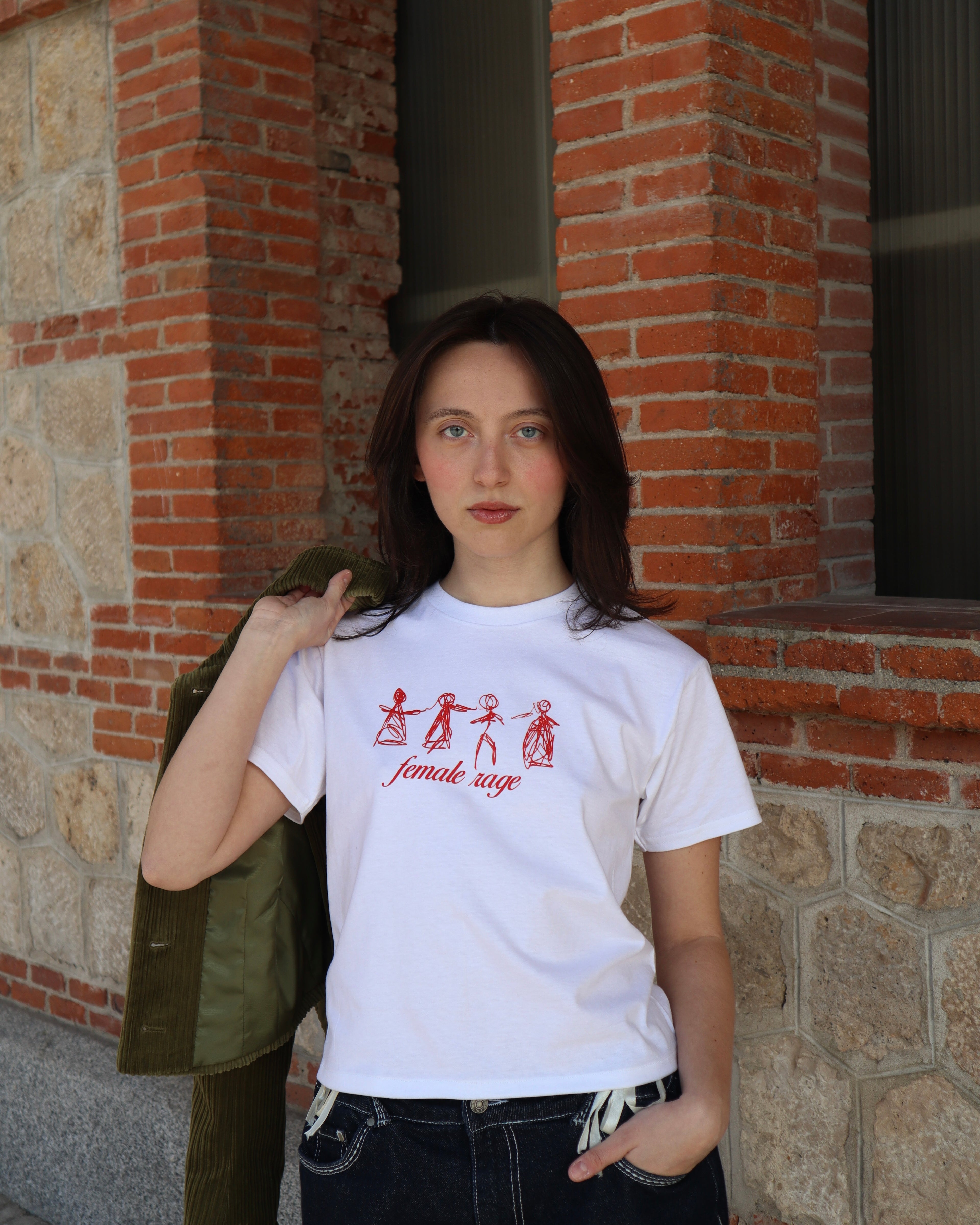 Female Rage Baby Tee