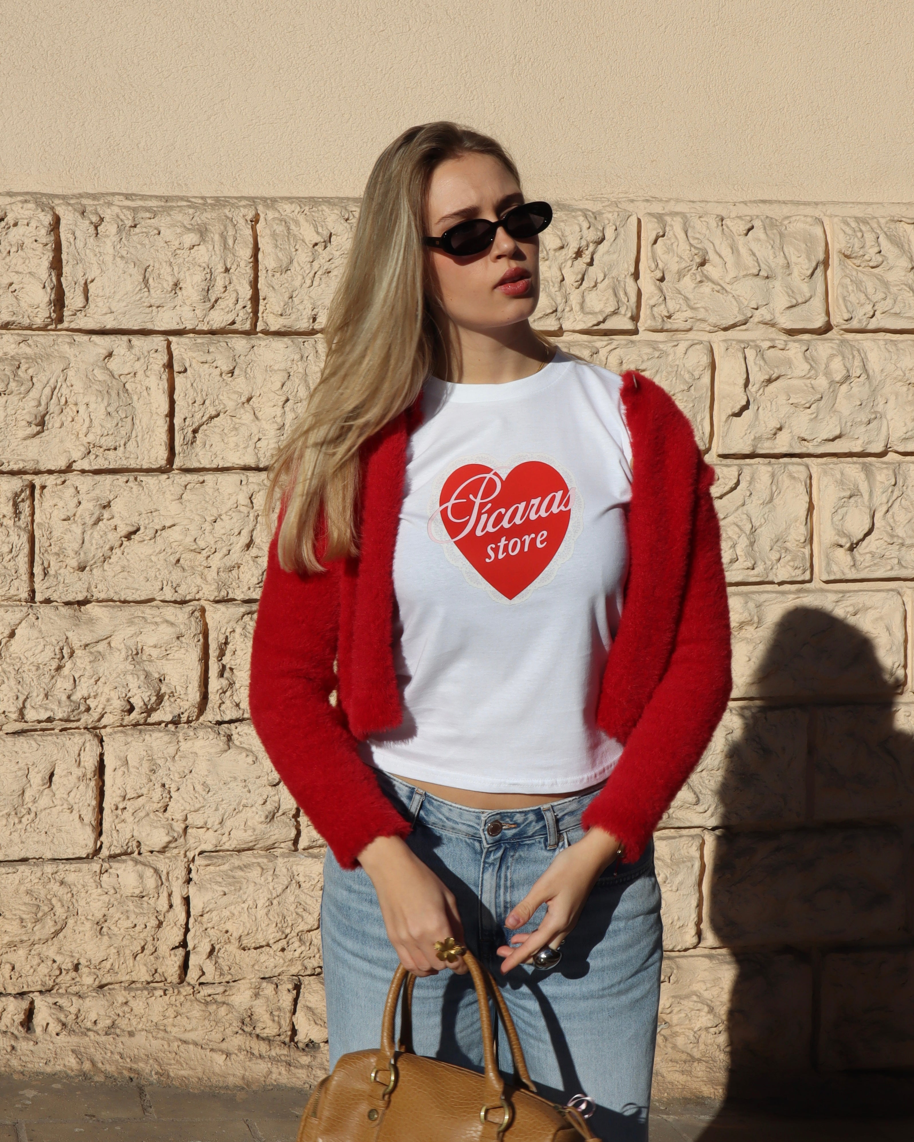 Pícaras Heart Baby Tee