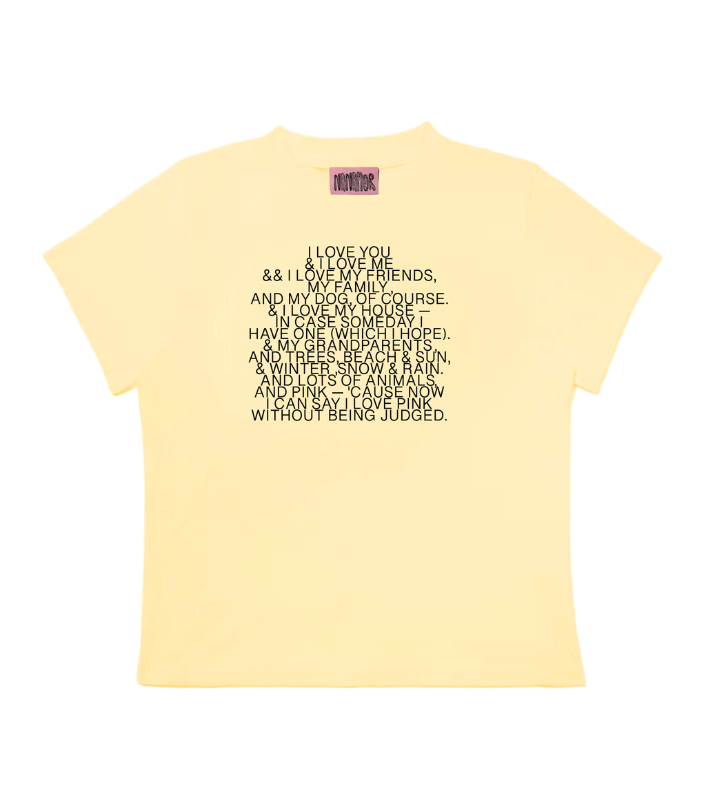 A Love Letter Tee